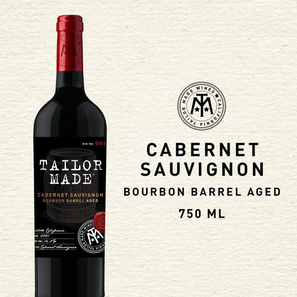 Red Tailor Made Cabernet Sauvignon Bourbon Barrel Aged California hero