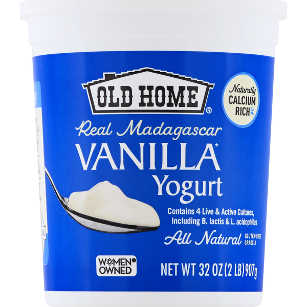 Yogurt Old Home Yogurt, All Natural, Vanilla hero