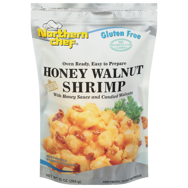 Seafood Counter Northern Chef Shrimp, Gluten Free, Honey Walnut hero