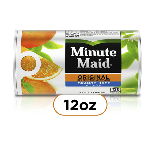 Frozen Juice/Fruit Minute Maid Orange Juice W/ Calcium, Fruit Juice hero