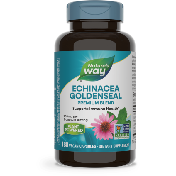 Vitamins & Supplements Nature's Way Echinacea Goldenseal Premium Blend hero