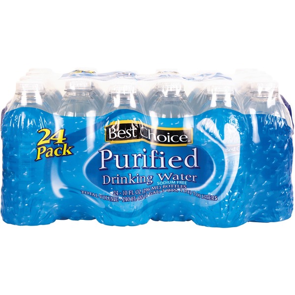 Water, Seltzer & Sparkling Water Best Choice Purified Drinking Water hero