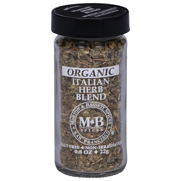 Morton & Bassett Spices Herb Blend, Organic, Italian hero