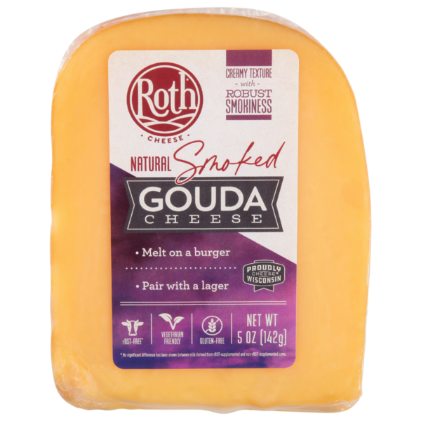 Specialty Cheeses Roth Natural Smoked Gouda Cheese hero