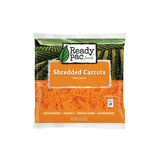 Packaged Vegetables & Fruits Ready Pac Bistro Shredded Sweet, Carrots Bag hero