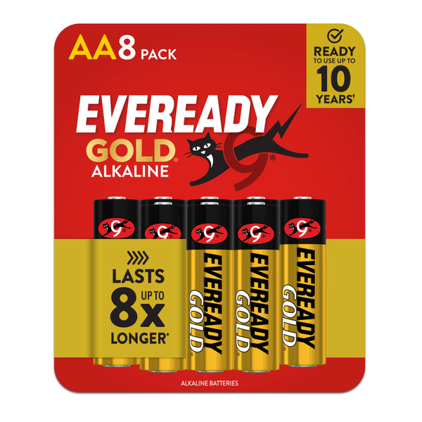 Other Electronics EVEREADY Alkaline AA Batteries, Double A Batteries hero