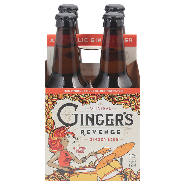 Soft Drinks Ginger's Revenge Ginger Beer, Original hero