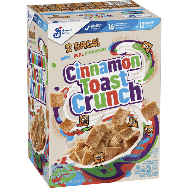 Cereal Cinnamon Toast Crunch Breakfast Cereal hero