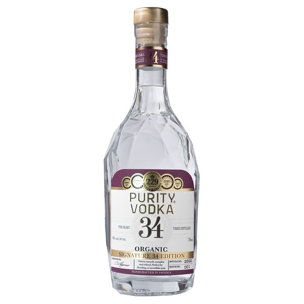 Vodka Purity Signature 34 Vodka, Organic hero