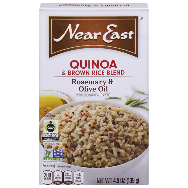 Instant Foods Near East Quinoa & Brown Rice Blend, Rosemary & Olive Oil hero