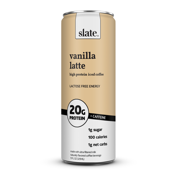 Coffee Slate Vanilla Latte, 20g Protein, Lactose Free, 0g Added Sugar hero