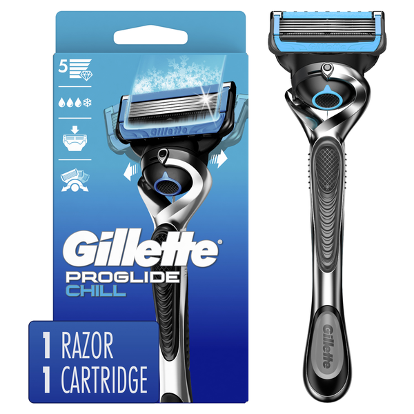 Publix Gillette ProGlide Chill Men's Razor Handle + Blade Refill Same ...