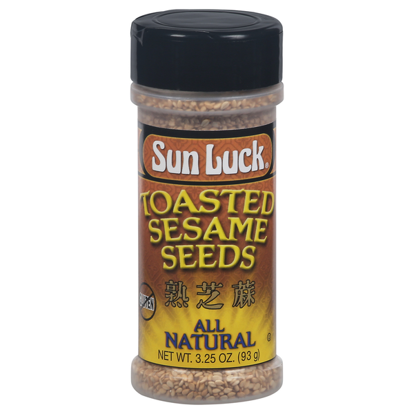 Spices & Seasonings Sun Luck Sesame Seeds, Toasted, All Natural hero