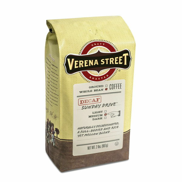 Bulk Tea & Coffee Verena Street Coffee Sunday Drive Swiss Water Process Decaf Whole Bean Coffee hero