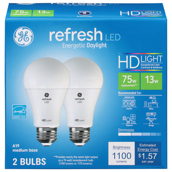 16 - GE LED high quality Light bulbs