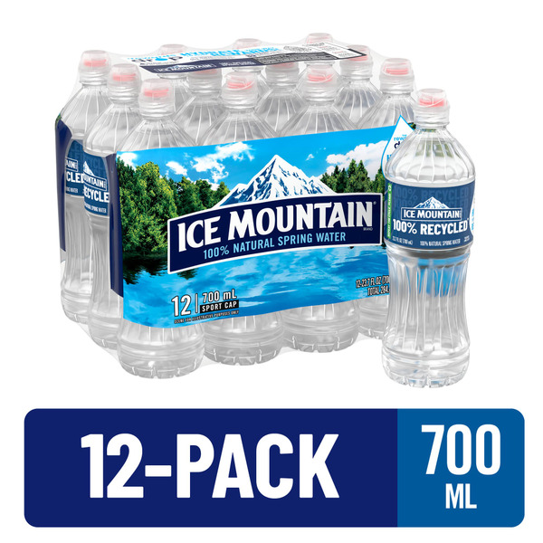 Water, Seltzer & Sparkling Water Ice Mountain Natural Spring Water hero