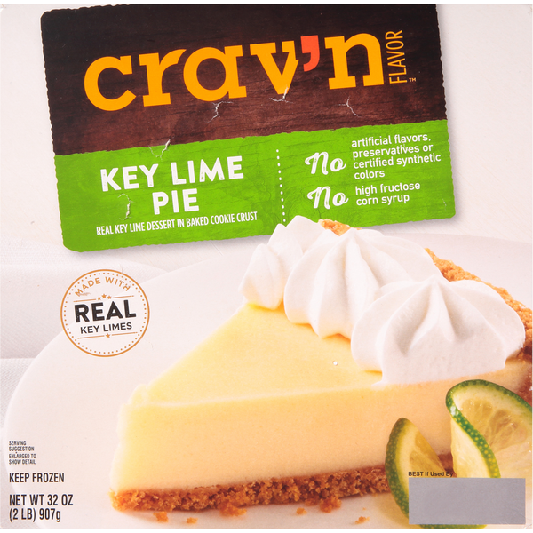 Frozen Dessert Crav'n Flavor Pie, Key Lime hero