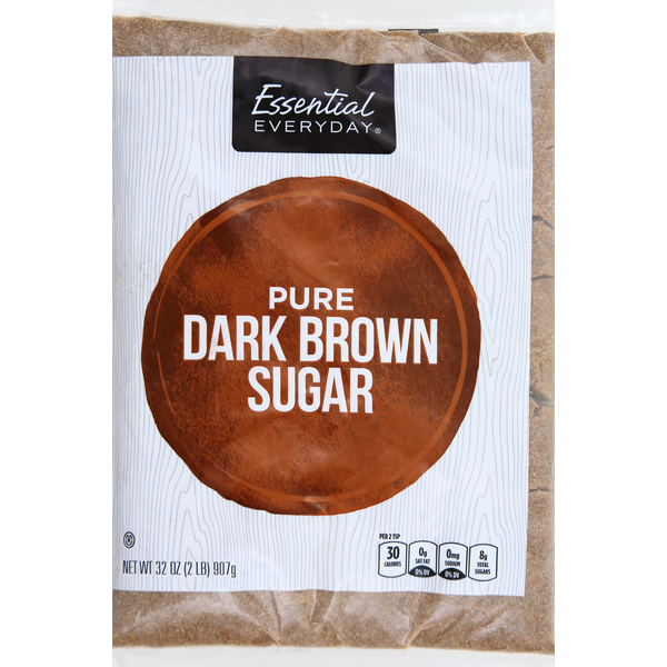 Baking Ingredients Essential Everyday Sugar, Dark Brown, Pure hero