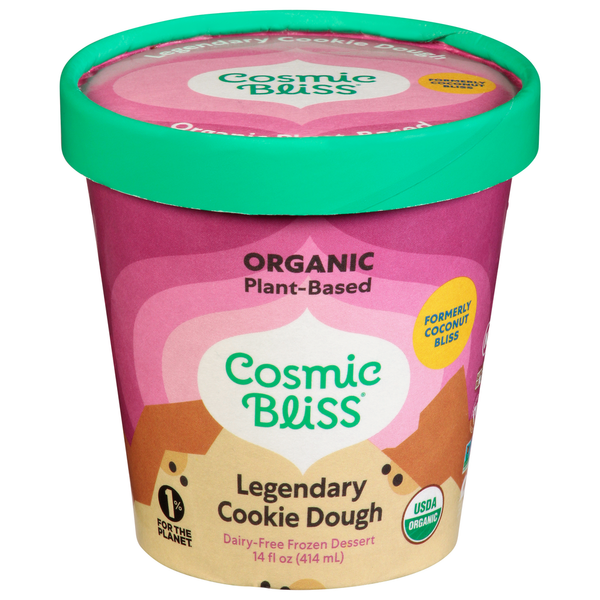 Ice Cream & Ice Cosmic Bliss Organic, Plant-Based Legendary Cookie Dough hero