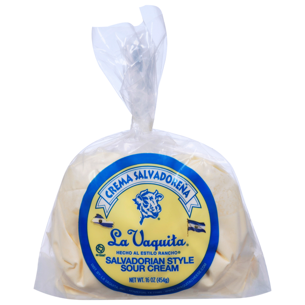 Packaged Cheese La Vaquita Sour Cream, Salvadorian Style hero