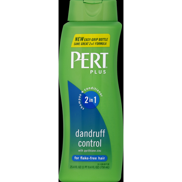 Hair Care Pert Shampoo + Conditioner, 2 in 1, Dandruff Control hero