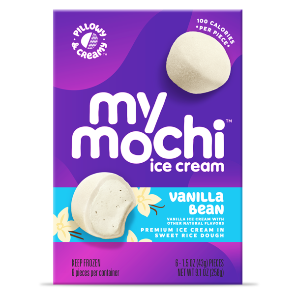 Ice Cream & Toppings My/Mochi Ice Cream Vanilla Bean hero