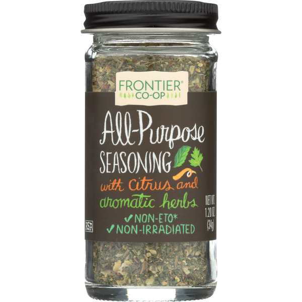 Spices & Seasonings Frontier Co-op All Purpose Seasoning, Salt-Free Blend hero