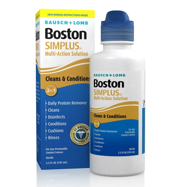 Eye & Ear Care Bausch & Lomb Boston Simplus Multi Action Solution hero