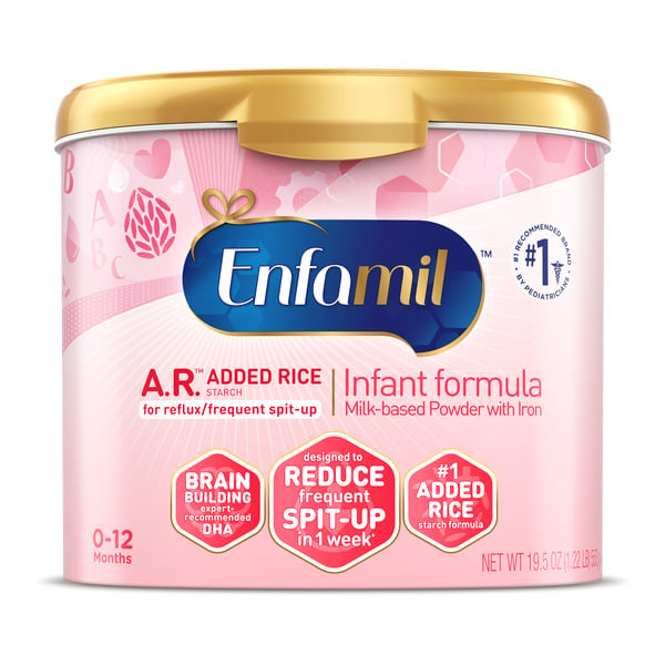 Baby Food & Formula Enfamil® A.R Baby Formula, Reduces Spit-Up in 1 week, Powder Tub hero