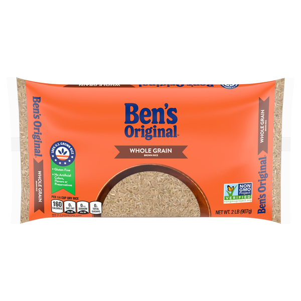 Grains, Rice & Dried Goods Ben's Original Brown Rice, Whole Grain hero