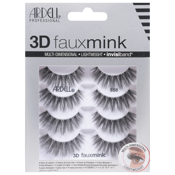 Ardell Eyelashes, Fauxmink, 3D hero