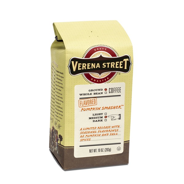 Coffee Verena Street Coffee Pumpkin Smasher Flavored Ground Coffee hero