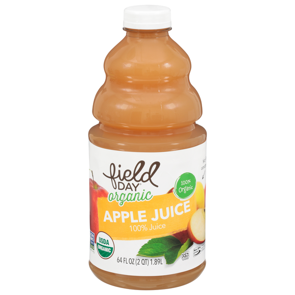 FIELD DAY 100% Juice, Organic, Apple hero