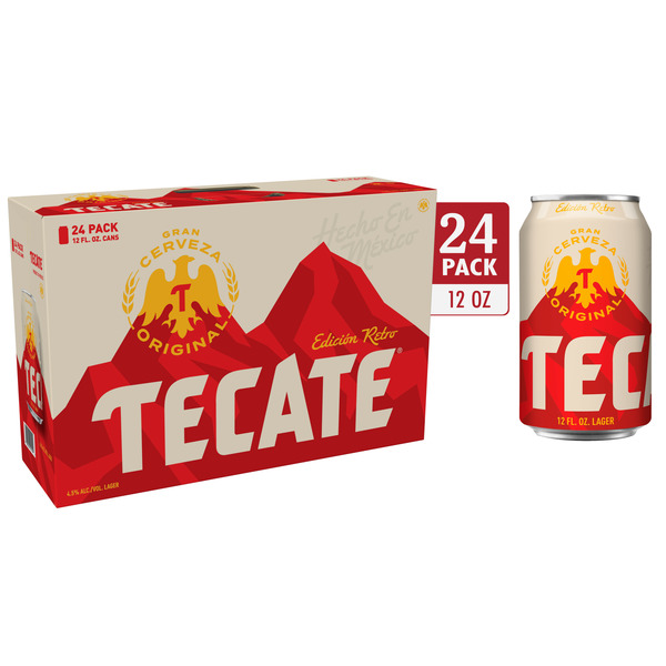 Beers & Coolers Tecate Original Mexican Lager Beer hero