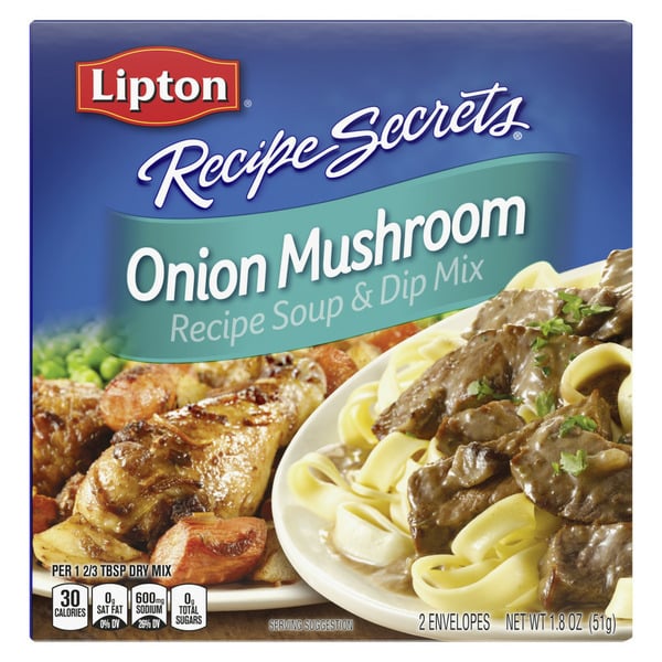 Soup, Broth & Bouillon Lipton Soup And Dip Mix Onion Mushroom hero