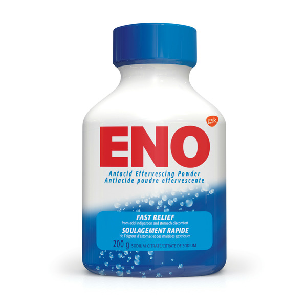 Muscles, Joints & Pain Relief Eno Antacid Powder Bottle hero