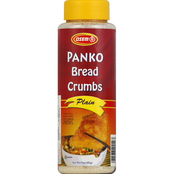 Marinades & Meat Preparation Osem Bread Crumbs, Panko, Plain hero