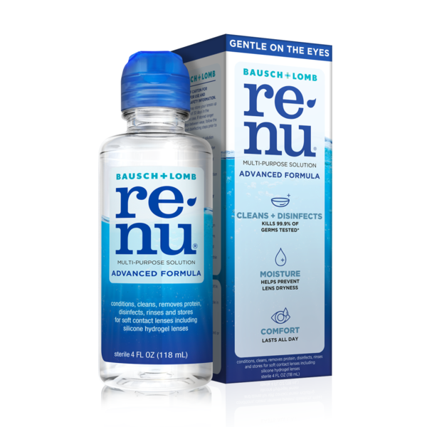 Eye & Ear Care renu® Multi-Purpose Contact Lens Solution hero