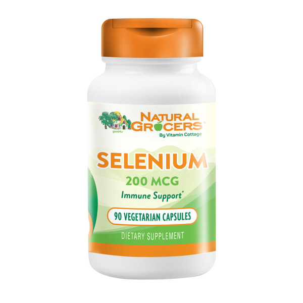 Dietary Supplements Natural Grocers 200 Mcg Selenium Tablet hero