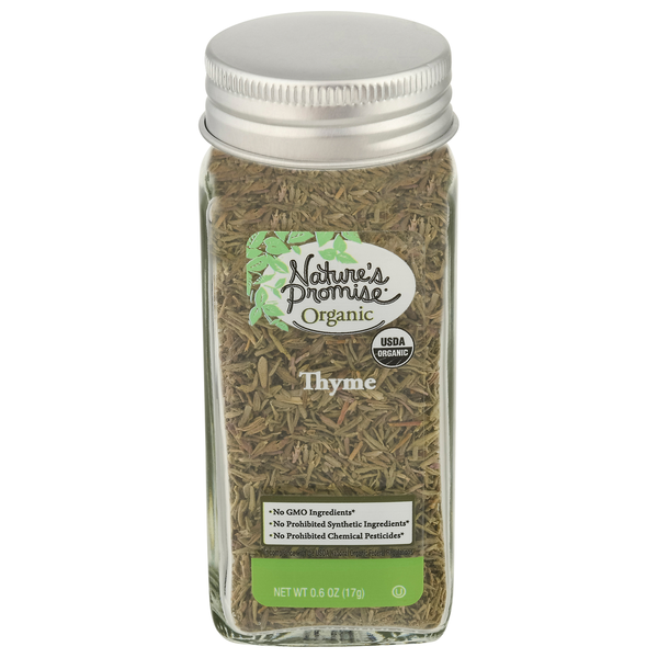 Spices & Seasonings Nature's Promise Organic Thyme hero