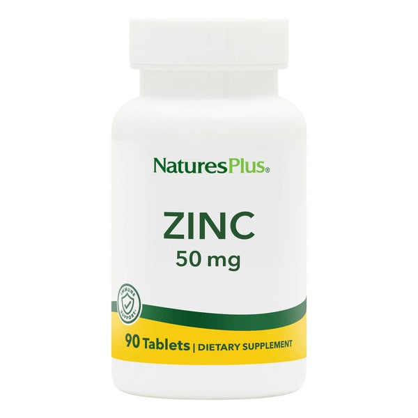 Vitamins & Supplements NaturesPlus Zinc 50 mg Tablets hero