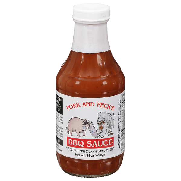 Marinades & Meat Preparation Pork and Peckr Sauce, BBQ hero