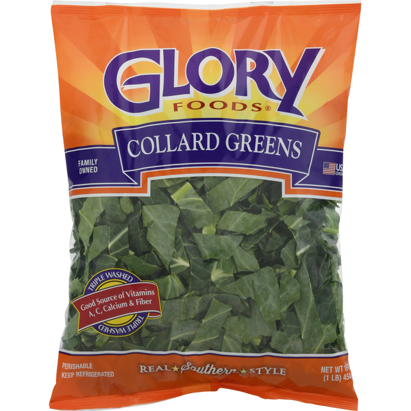 Canned & Jarred Vegetables Glory Foods Collard Greens hero