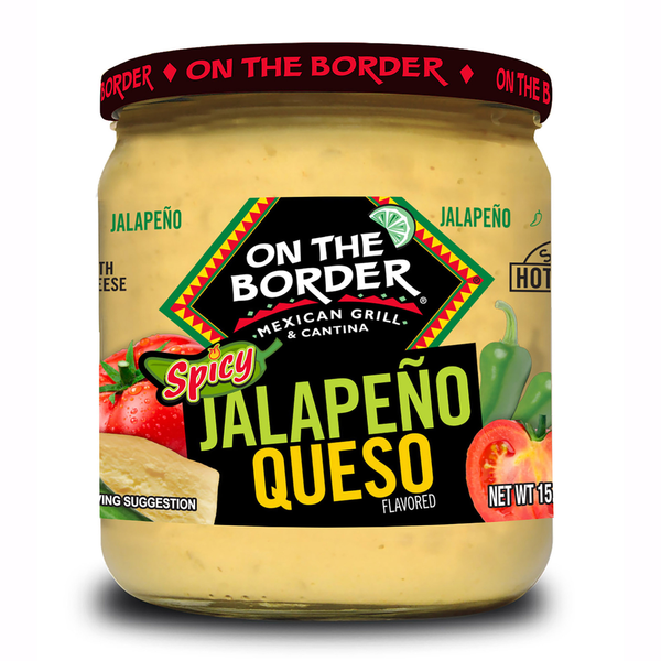 Fresh Dips & Tapenades On The Border Spicy Jalapeño Queso Salsa hero