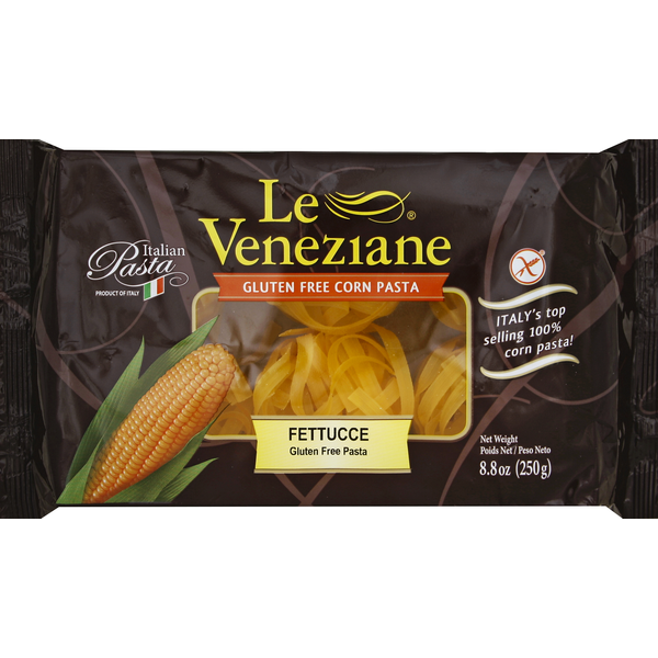 Le Veneziane Fettucce, Gluten Free, Corn hero