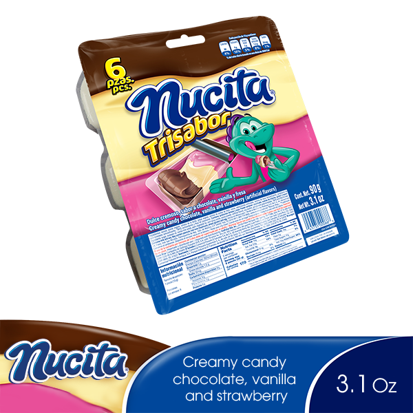 Candy & Chocolate Nucita Tri-Sabor hero