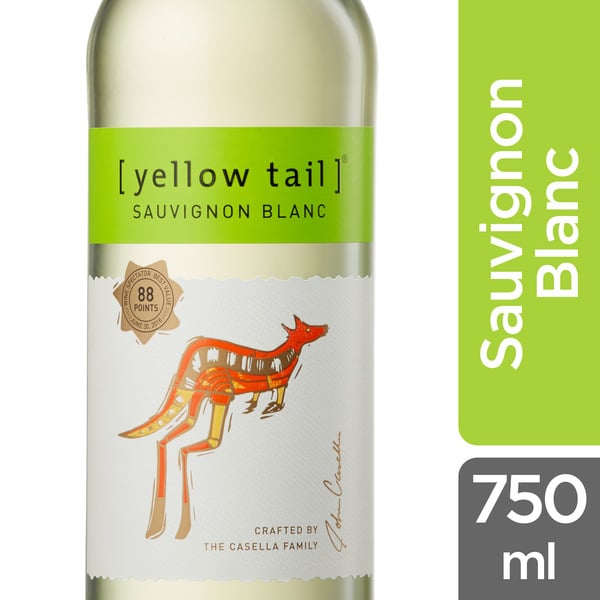 White Wine [yellow tail] Sauvignon Blanc hero