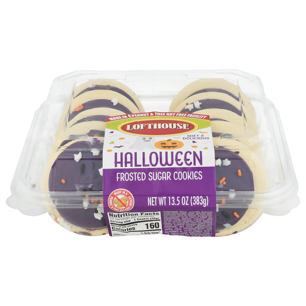 Bakery Desserts Lofthouse Cookies, Frosted Sugar, Halloween hero