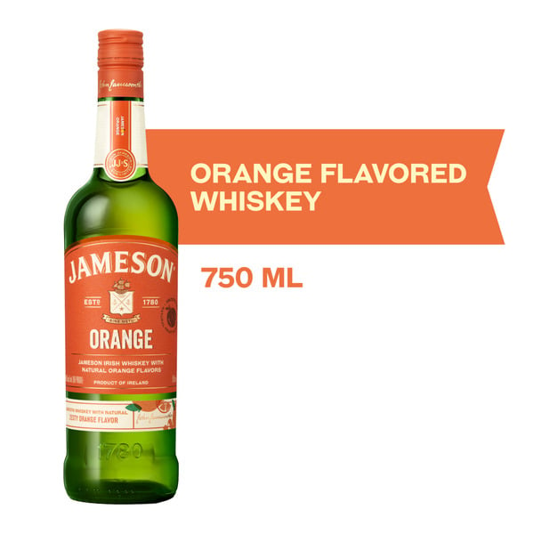 Spirits Jameson Orange Irish Whiskey hero