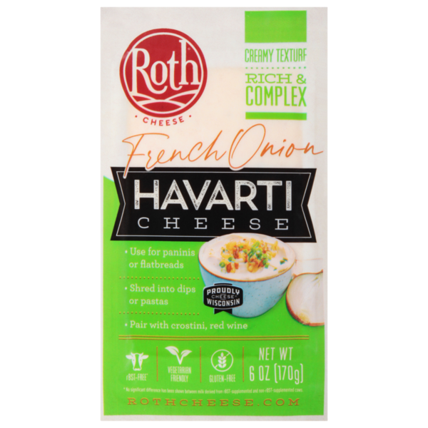 Packaged Cheese Roth French Onion Havarti Cheese hero